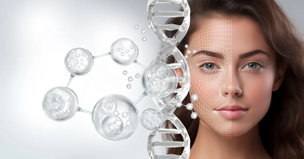Woman is Receiving Peptide Therapy in C2 Aesthetics in Cedar Park, TX