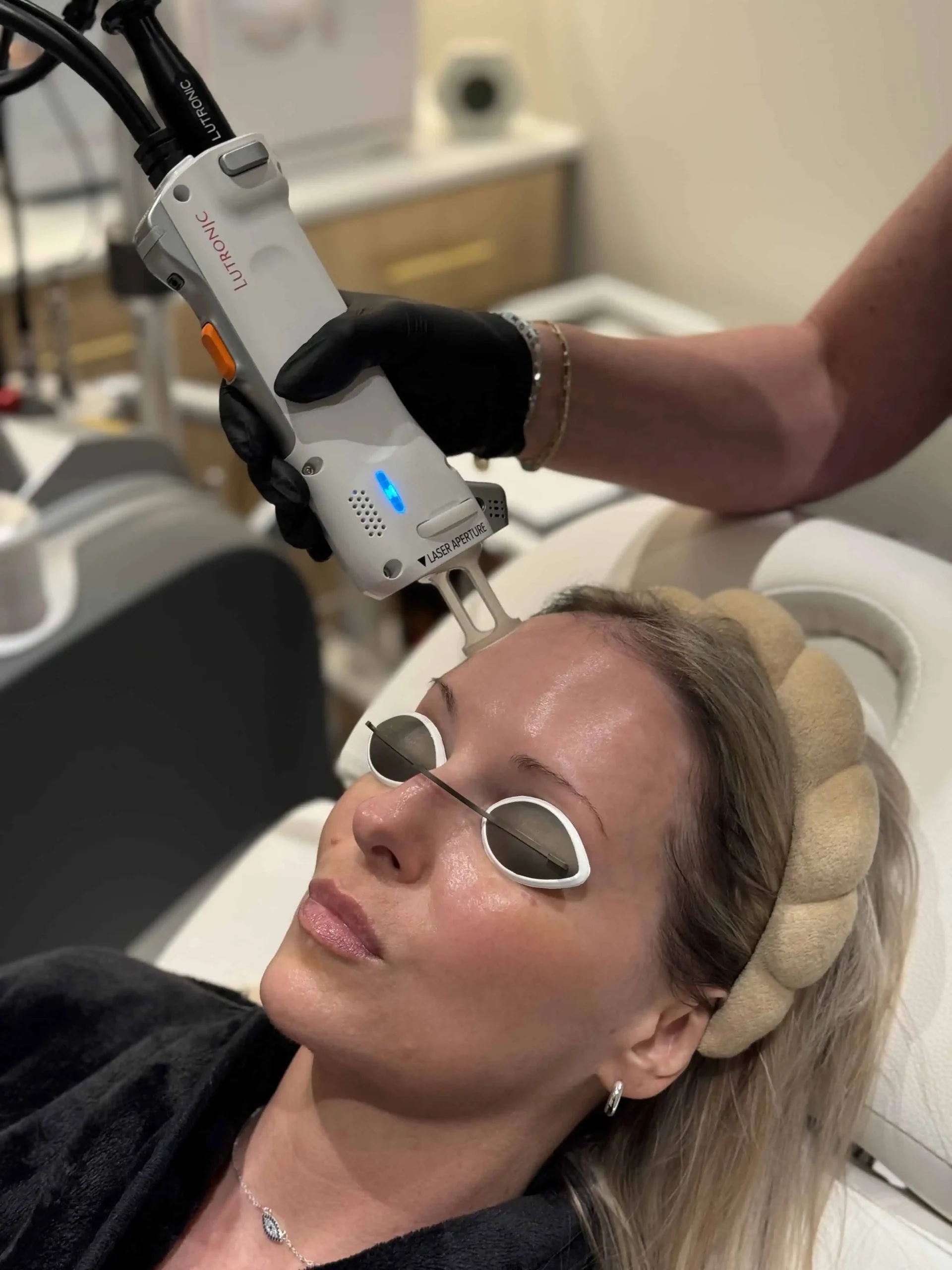 Lutronic Cynosure medical aesthetic laser device in C2 Aesthetics in Cedar Park, TX