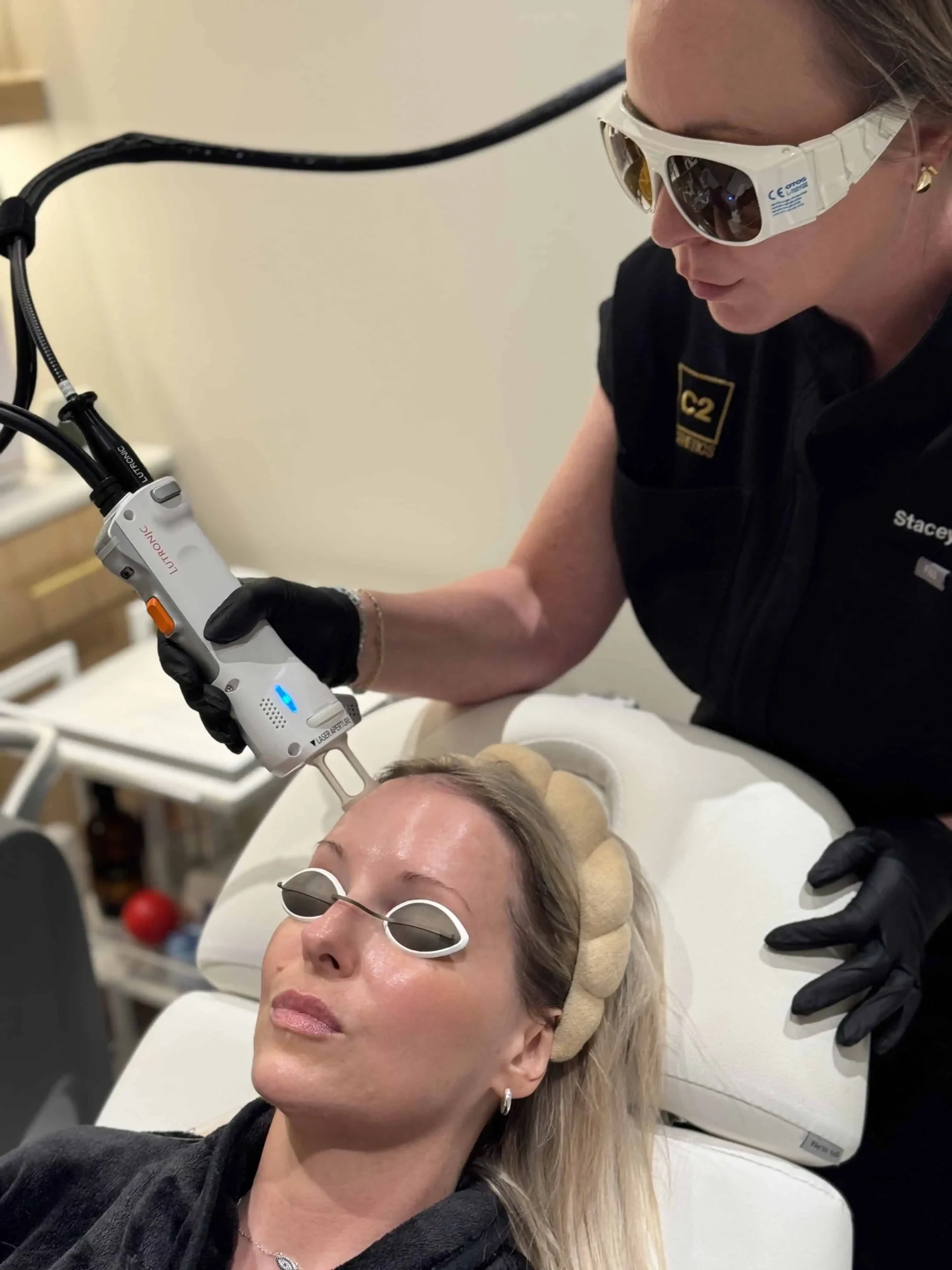 Lutronic Cynosure medical aesthetic laser device in C2 Aesthetics in Cedar Park, TX