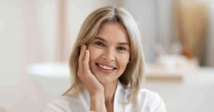 Woman is receiving Peptide Therapy in Cedar Park, TX.