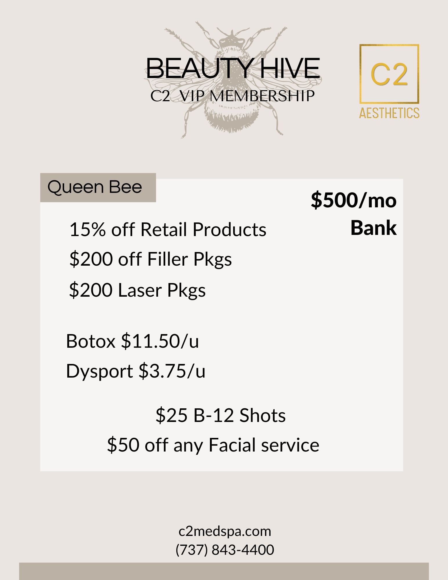 Queen Bee Membership