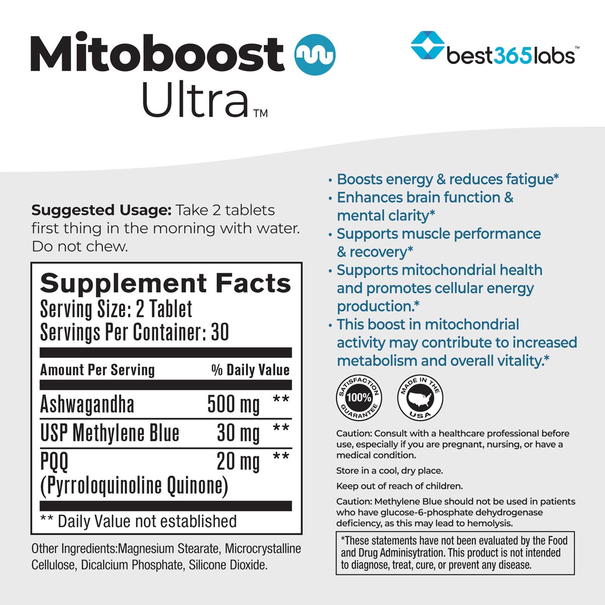 Best 365 Labs - Mitoboost Ultra - Image 2